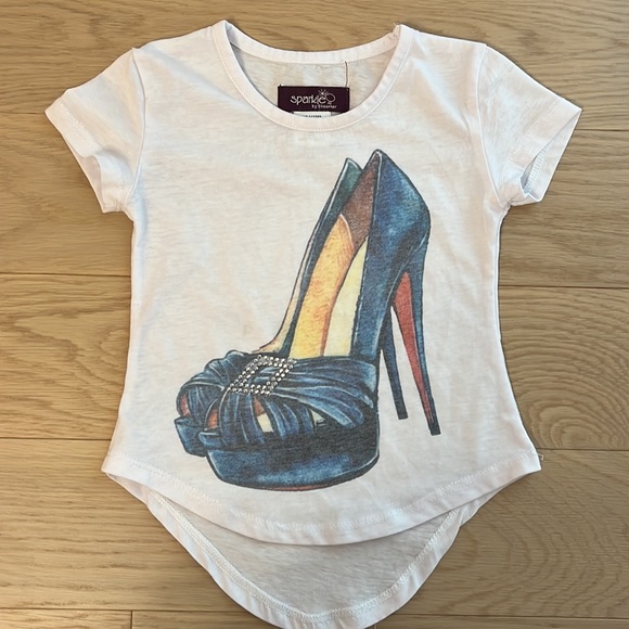 Sparkle By Stoopher Girls Tees - lot of 3 - Size 2T - Picture 3 of 4